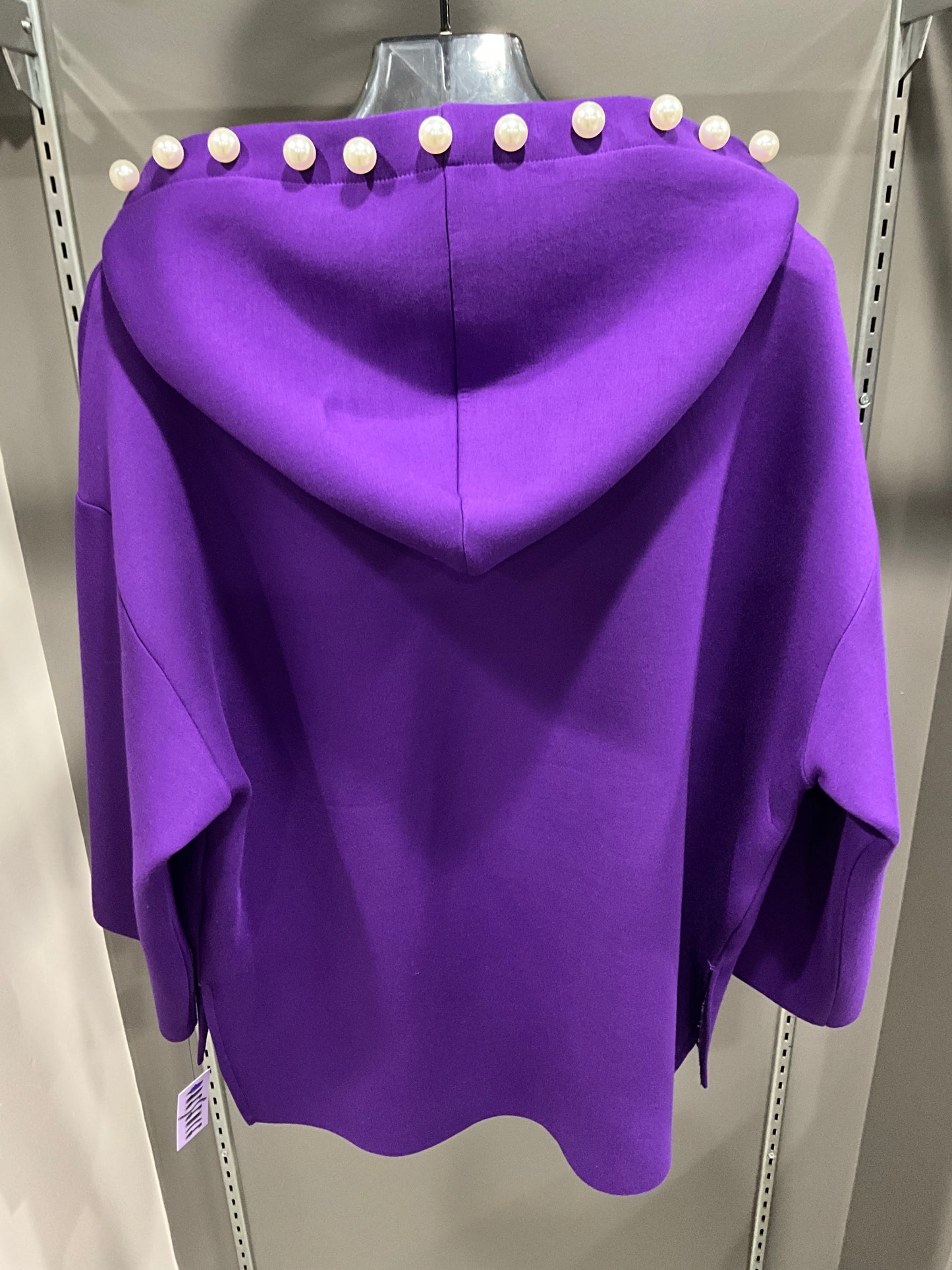 PEARL TRIM SWEATSHIRT