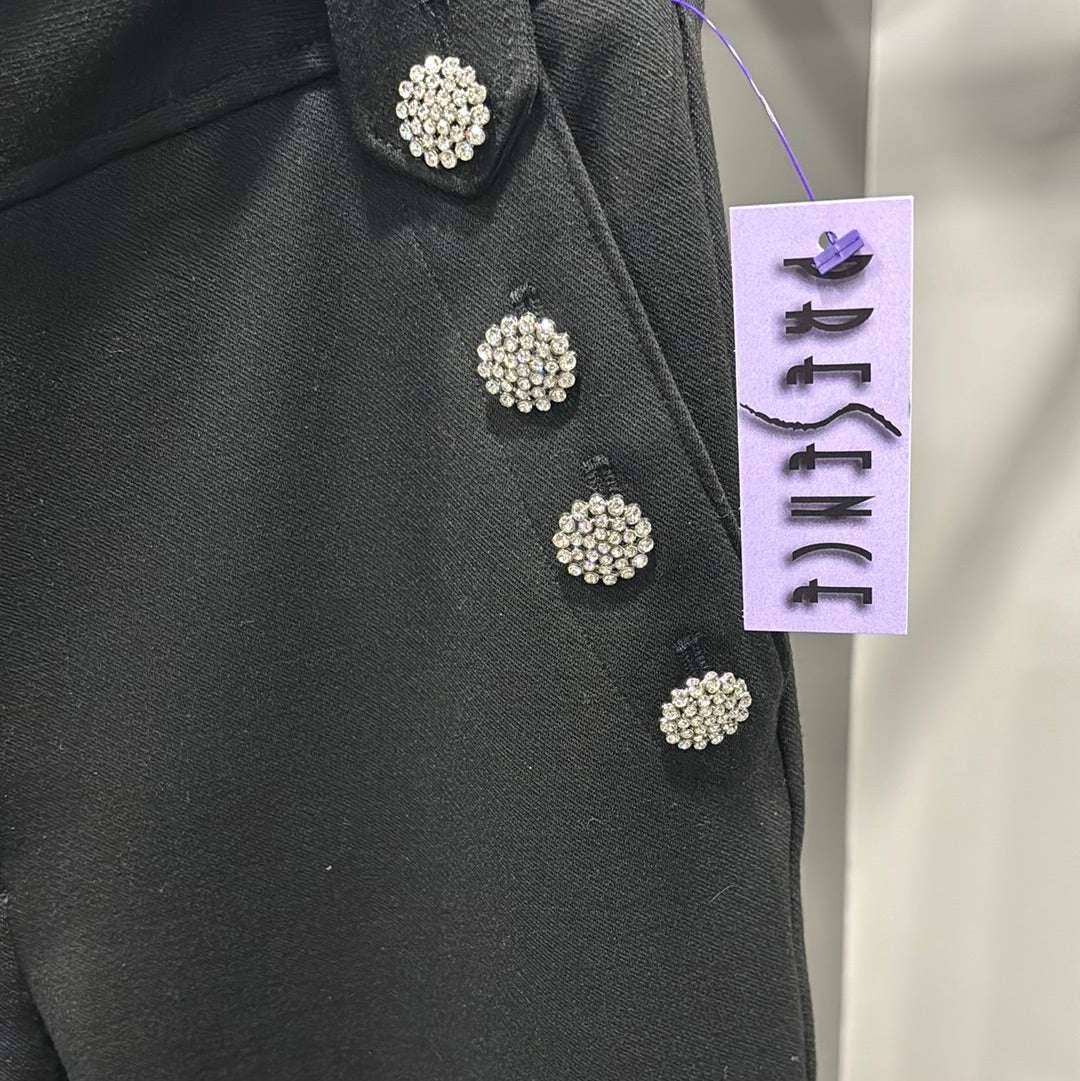 CRYSTAL POCKET STRAIGHT PANT