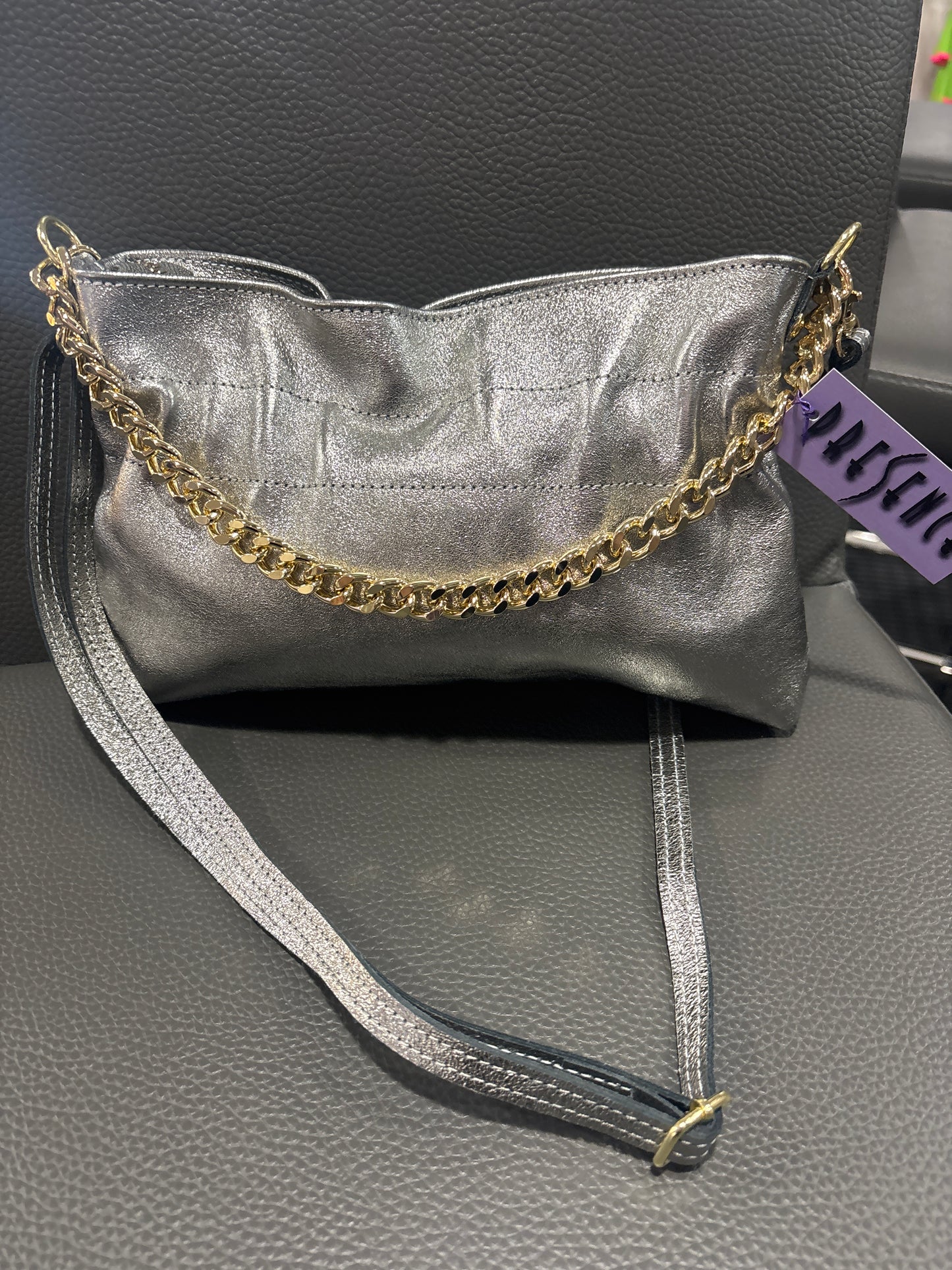 METALLIC ITALIAN BAG