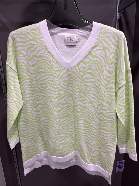 ZEBRA PARTY SWEATER