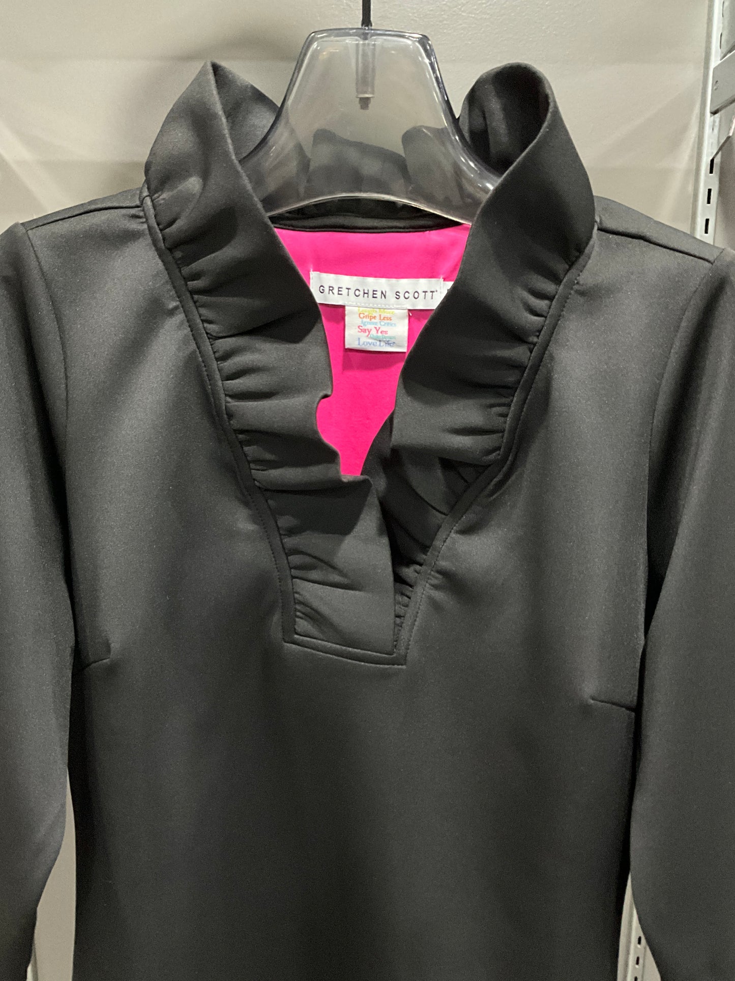 STATEMENT COLLAR TOP