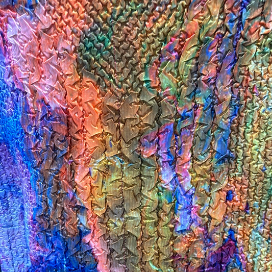 CRINKLE MULTICOLOR VEST