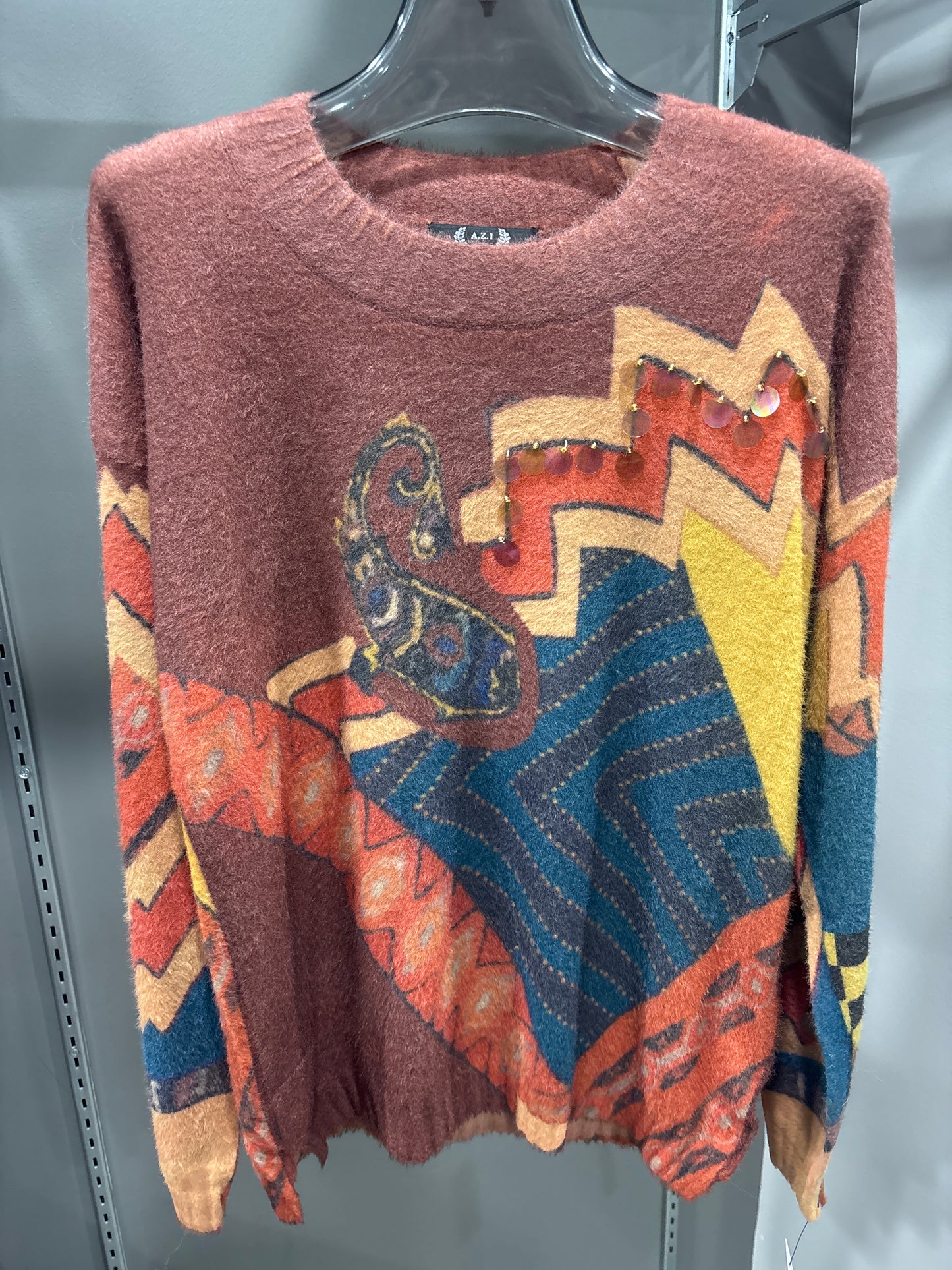 HORIZONS SEQUIN SWEATER