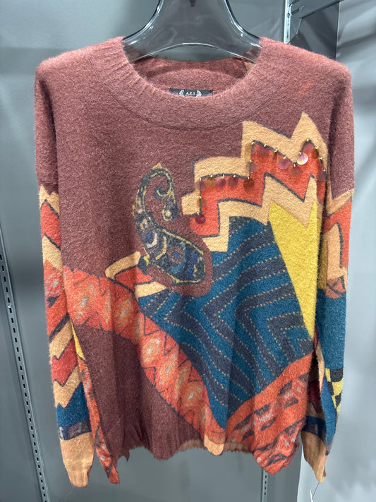 HORIZONS SEQUIN SWEATER