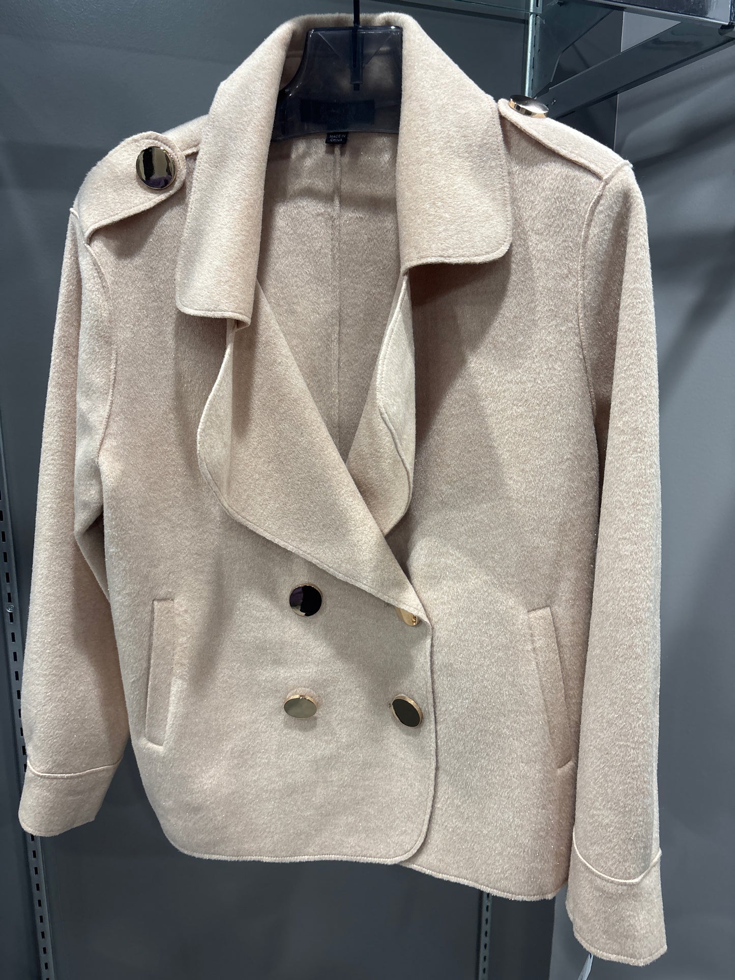 METALLIC SHIMMER COAT