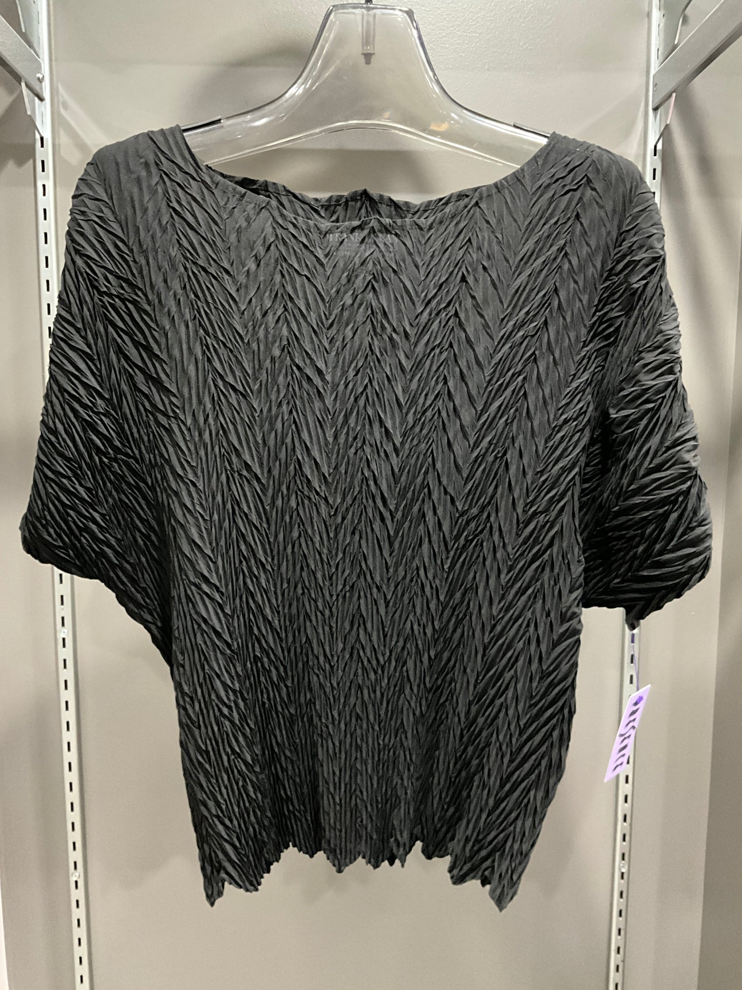 CRINKLE PARIS NIGHTS TOP