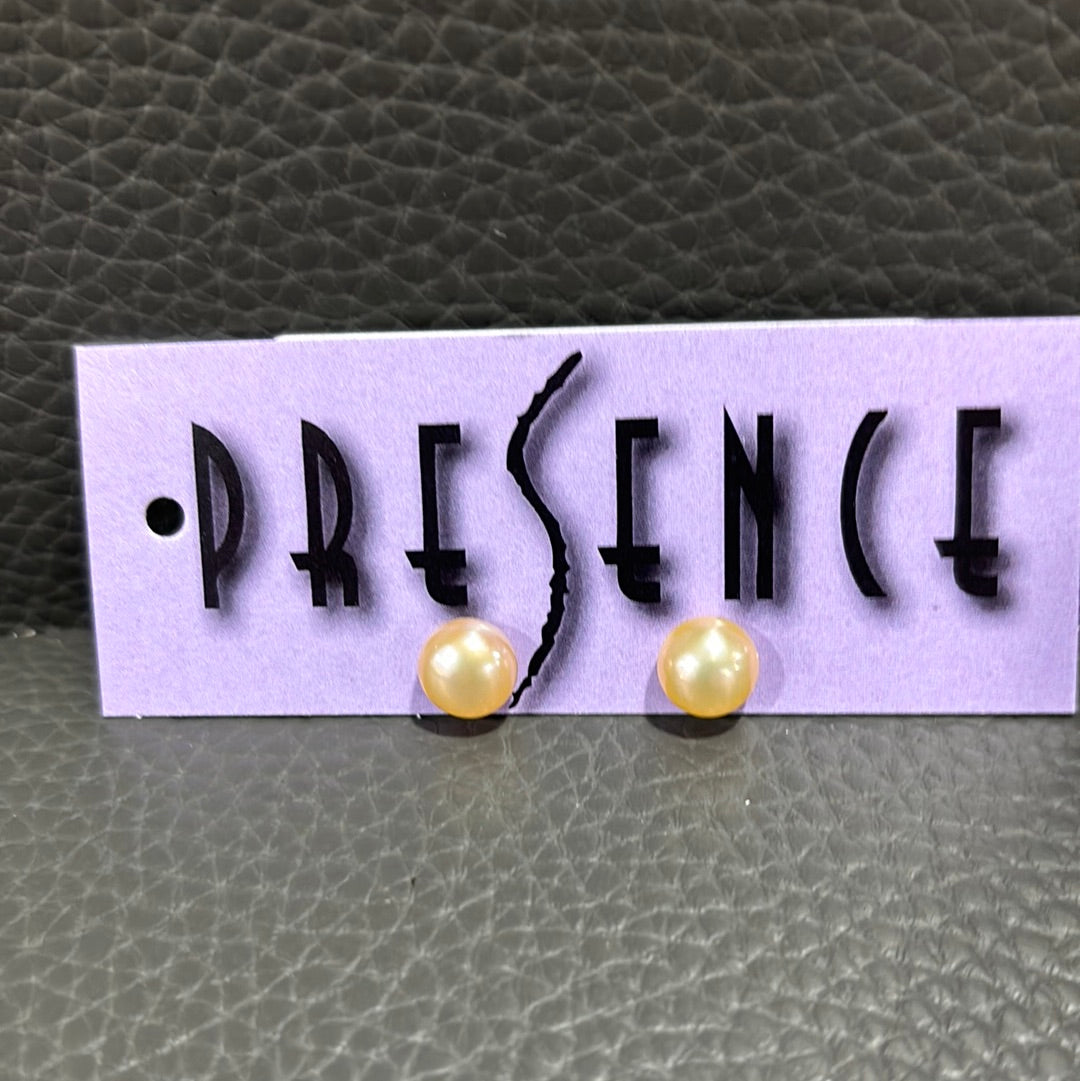 FRESHWATER PEARL STERLING SILVER EARRINGS