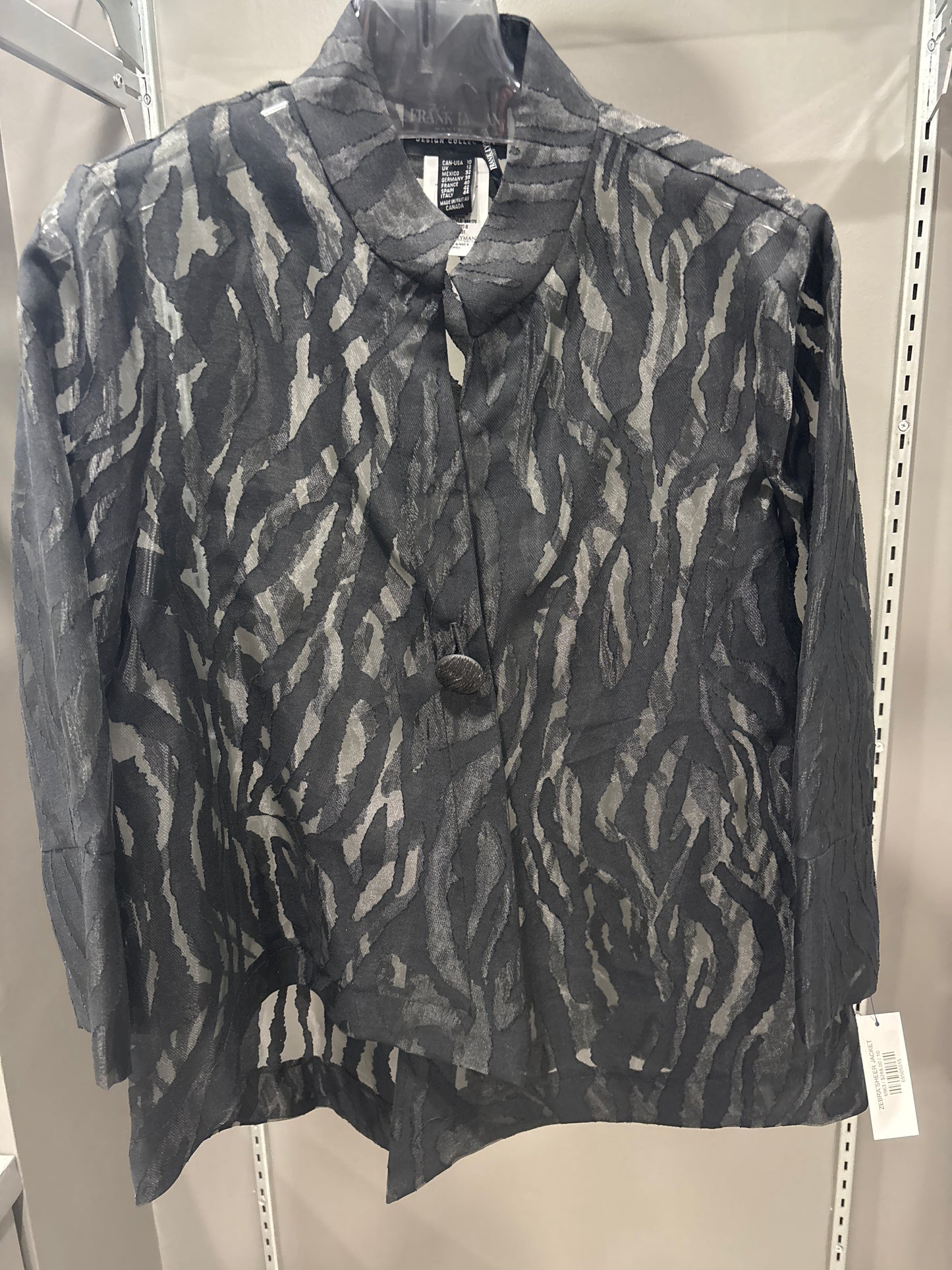 ZEBRA SHEER JACKET