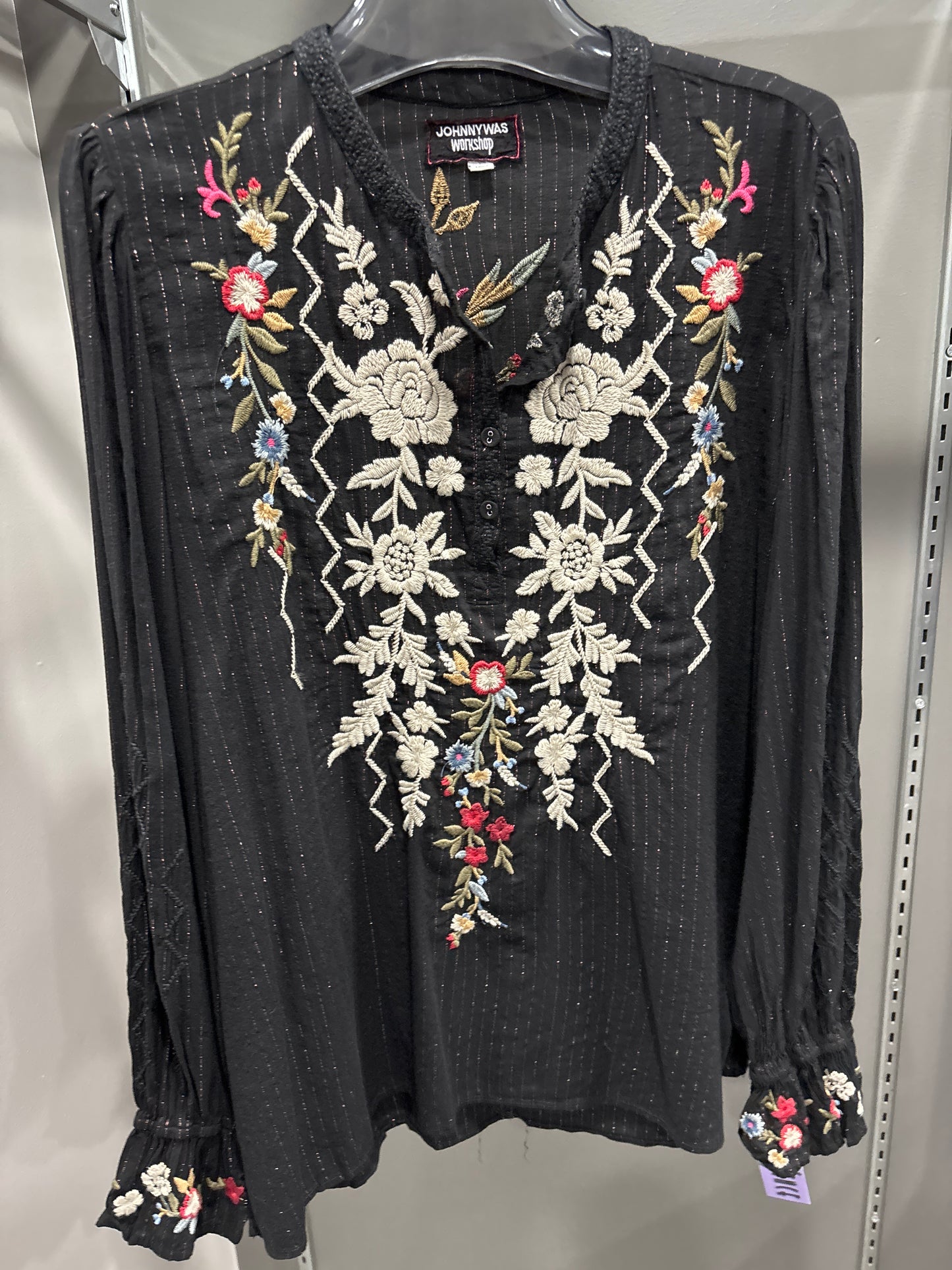 VICTORIAN EMBROIDERED BLOUSE