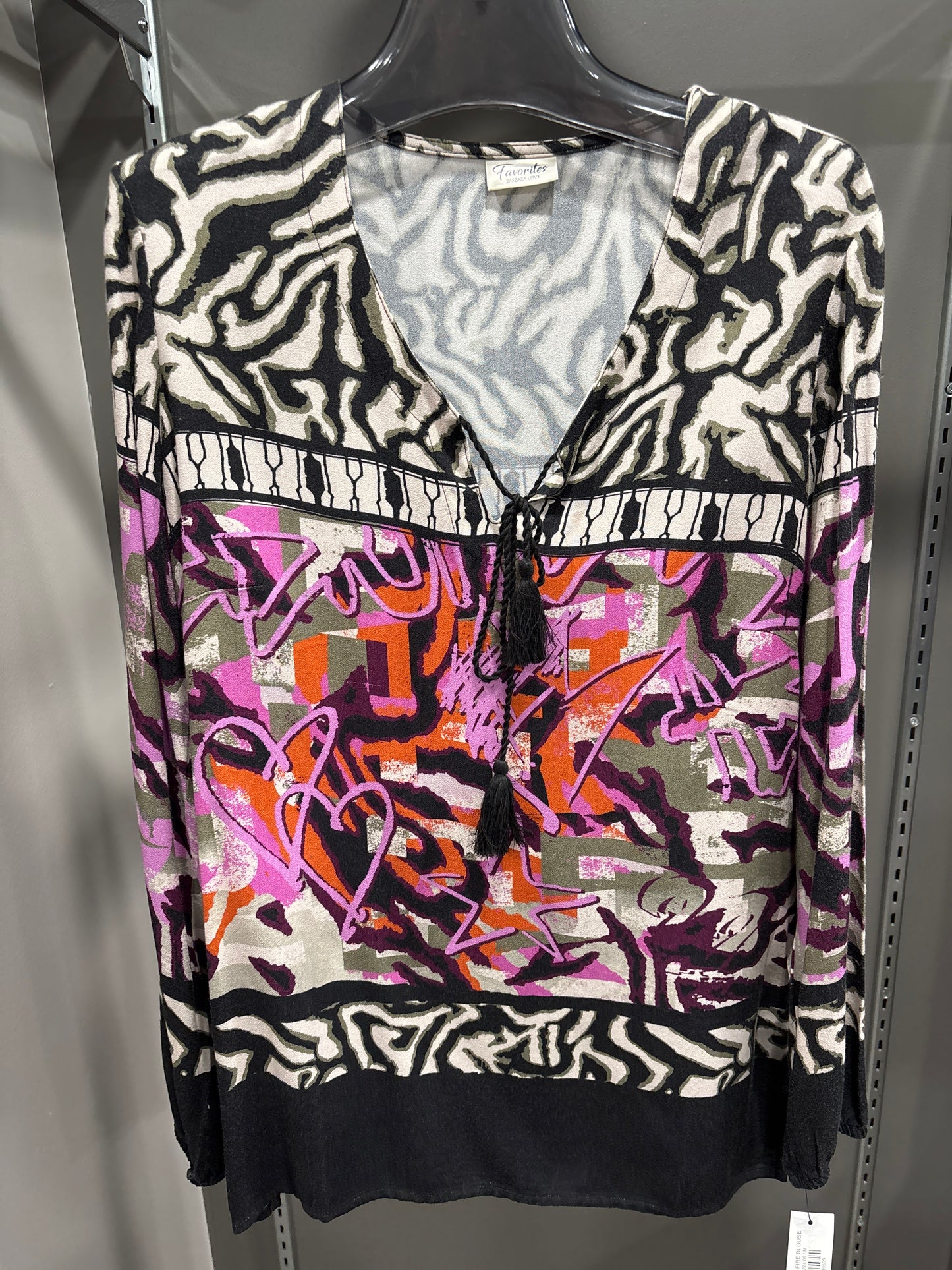 HEARTS ON FIRE BLOUSE