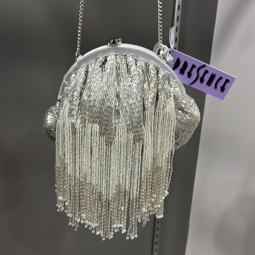 BEADED PRINCESS SLIPPER HANDBAG