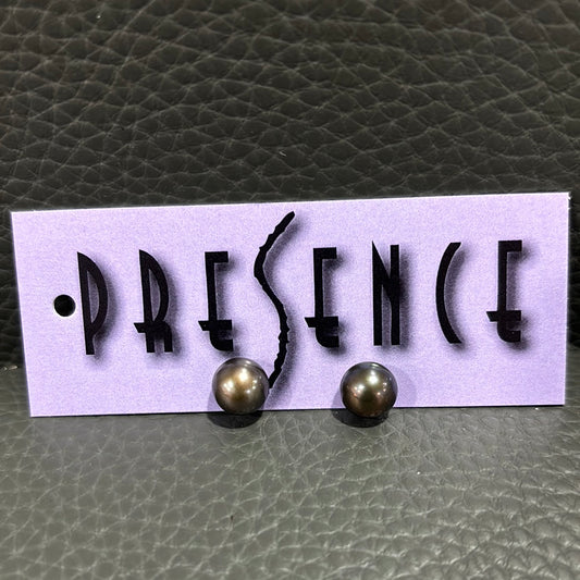 FRESHWATER PEARL STERLING SILVER EARRINGS