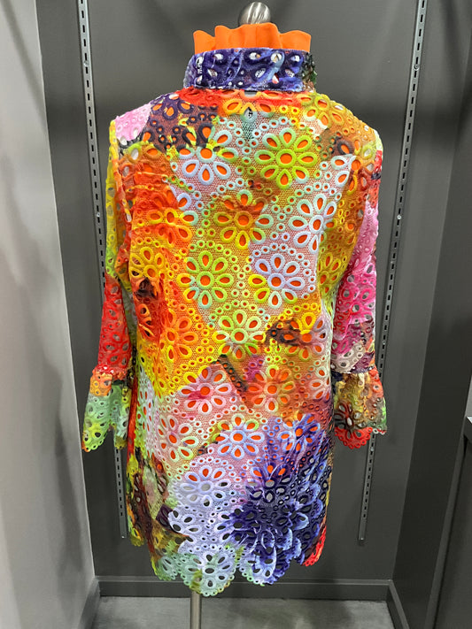 RAINBOW DRAMA SLEEVE JACKET