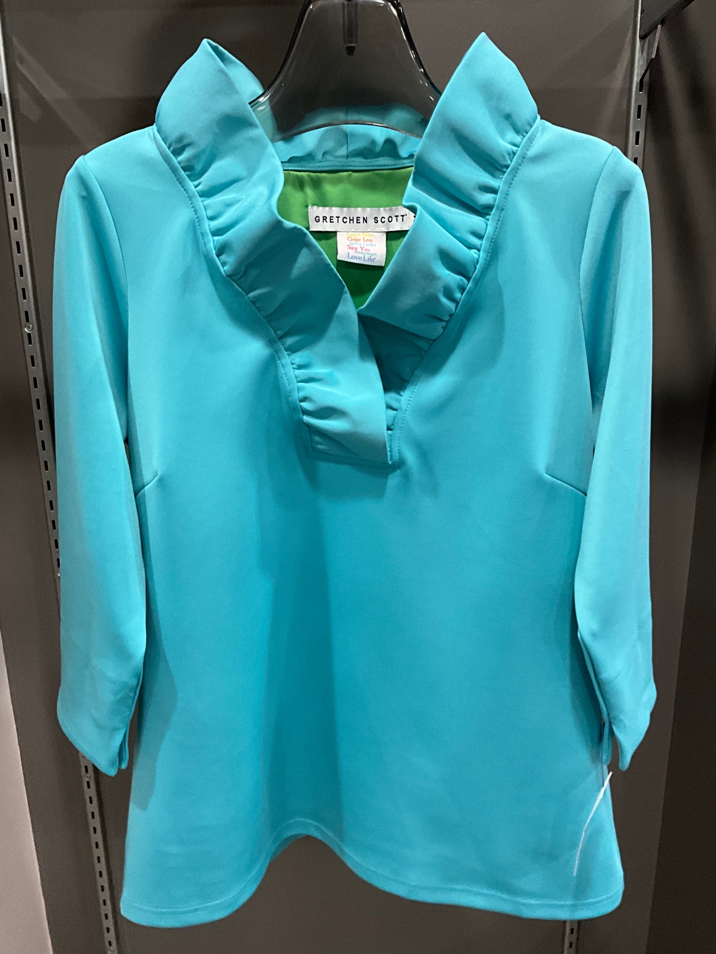 STATEMENT COLLAR TOP