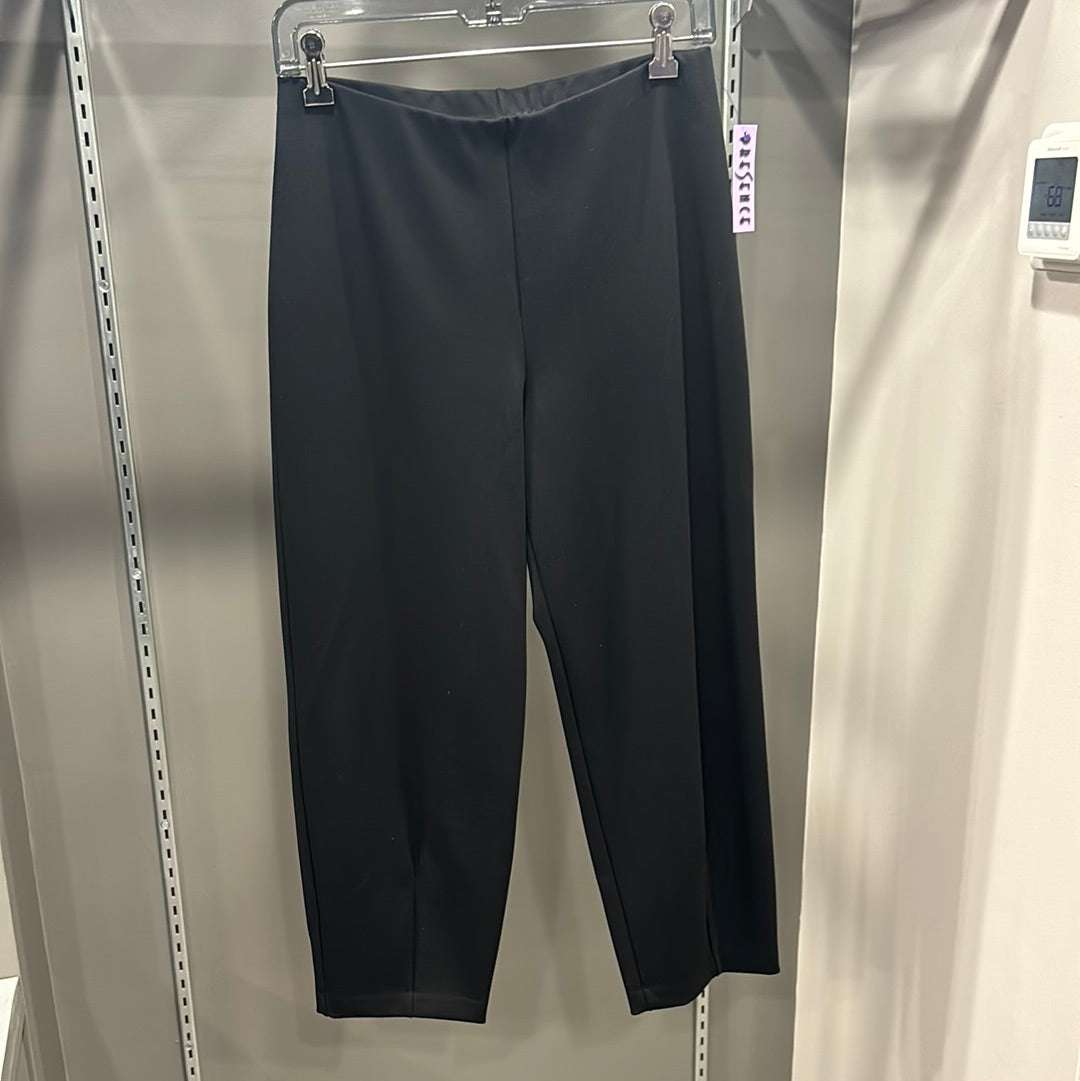 PONTE STRAIGHT CROPPED PANT