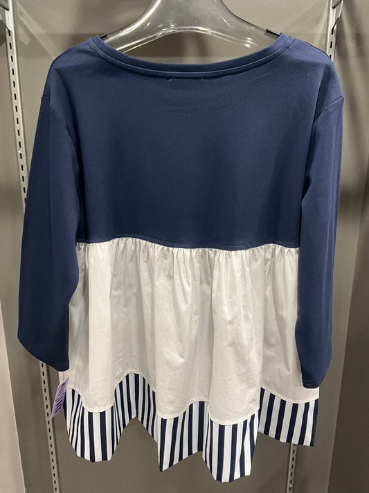 STRIPED DETAIL TOP