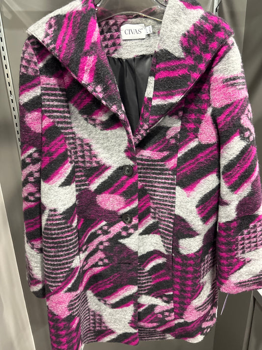 HOT PINK ARTIST COAT