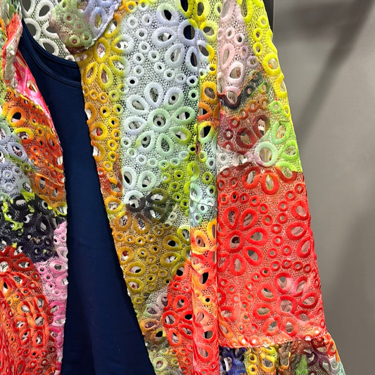 RAINBOW DRAMA SLEEVE JACKET