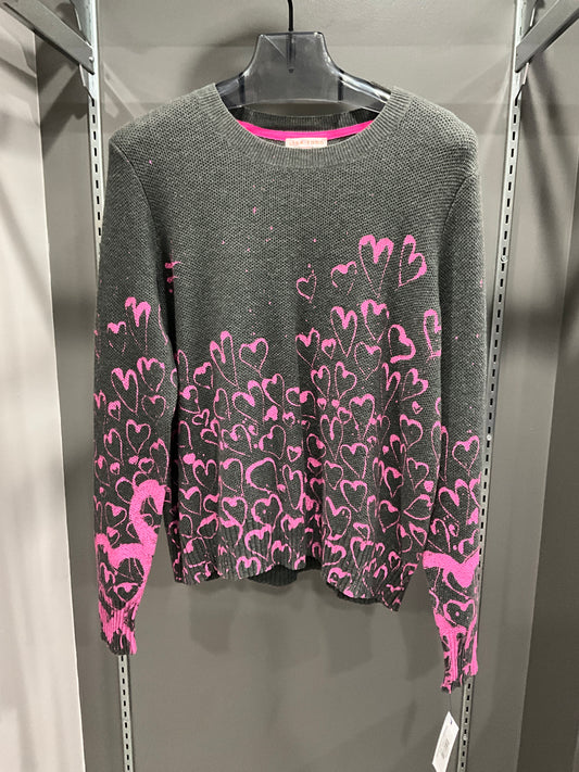 HEART GRAFFITI SWEATER