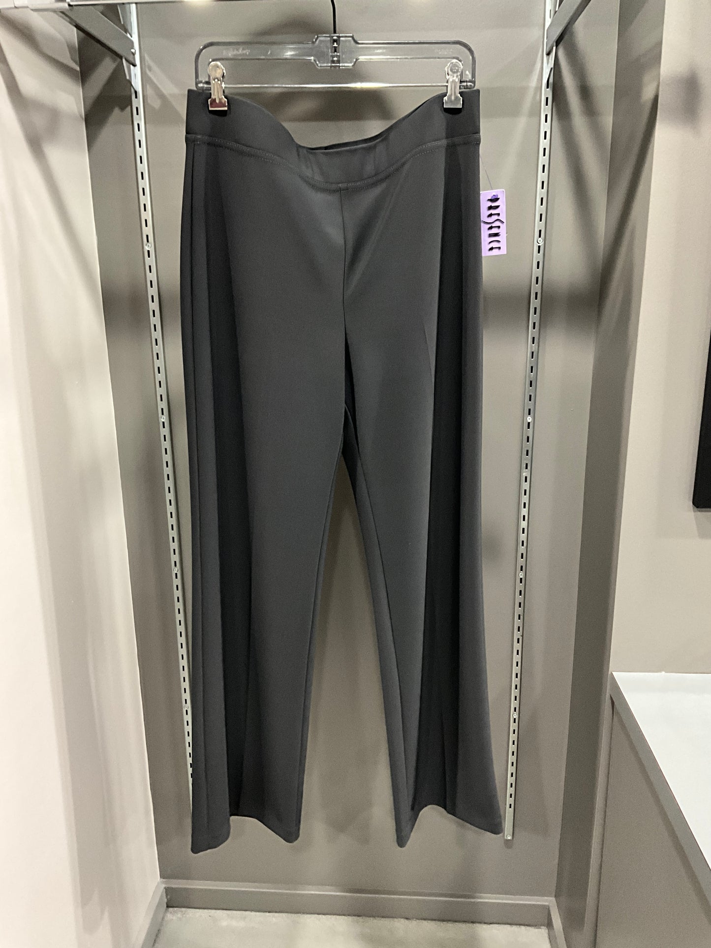 CHARCOAL WIDE LEG PANT