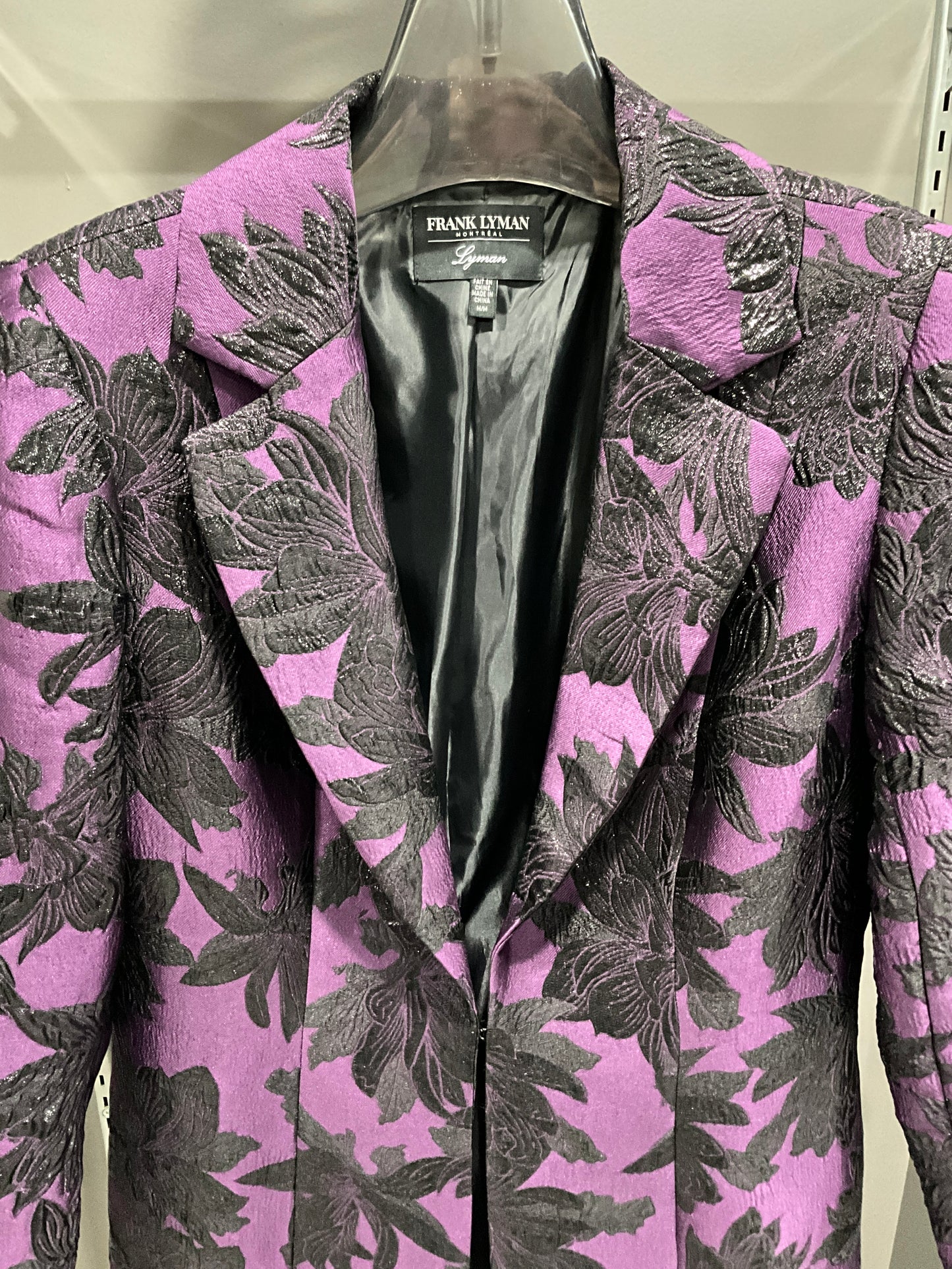 VIOLET NIGHTS BROCADE JACKET