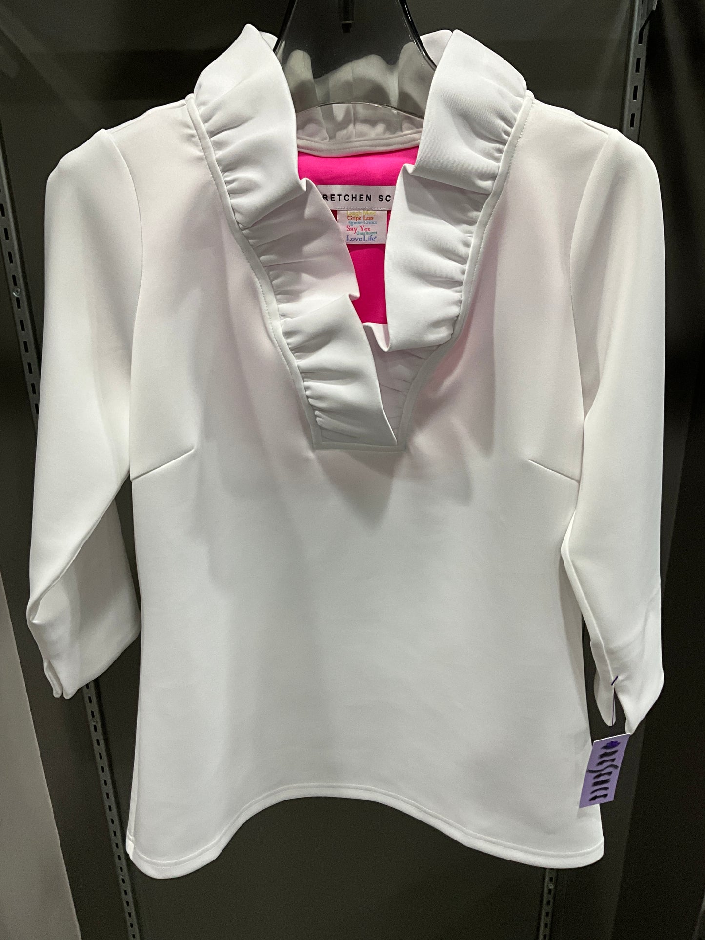 STATEMENT COLLAR TOP
