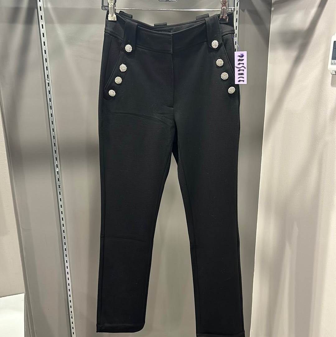 CRYSTAL POCKET STRAIGHT PANT