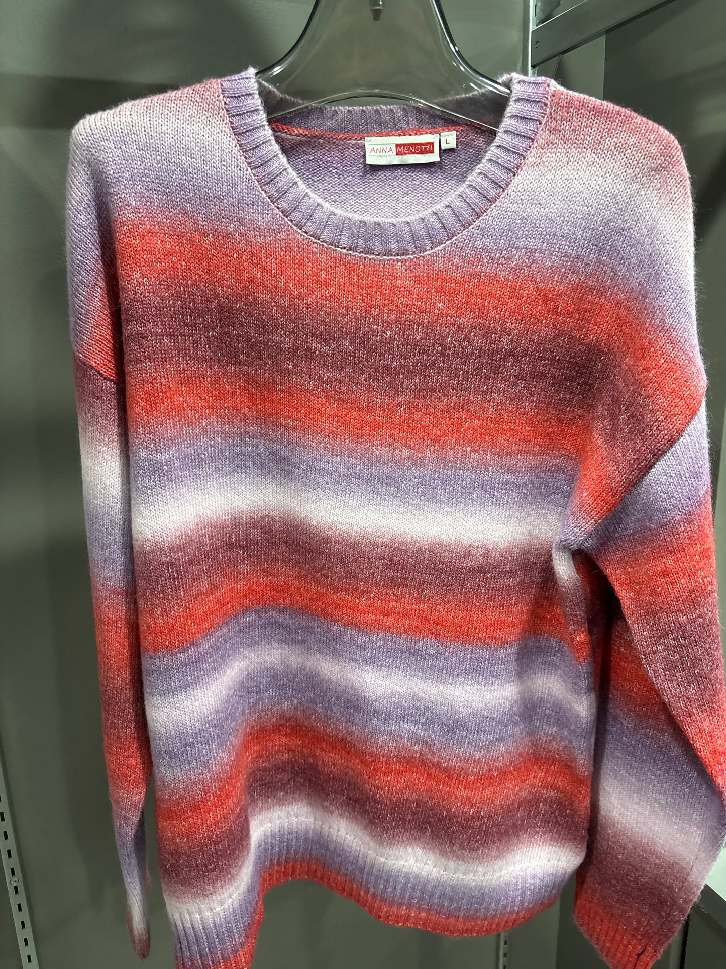 OMBRE PURPLE SWEATER