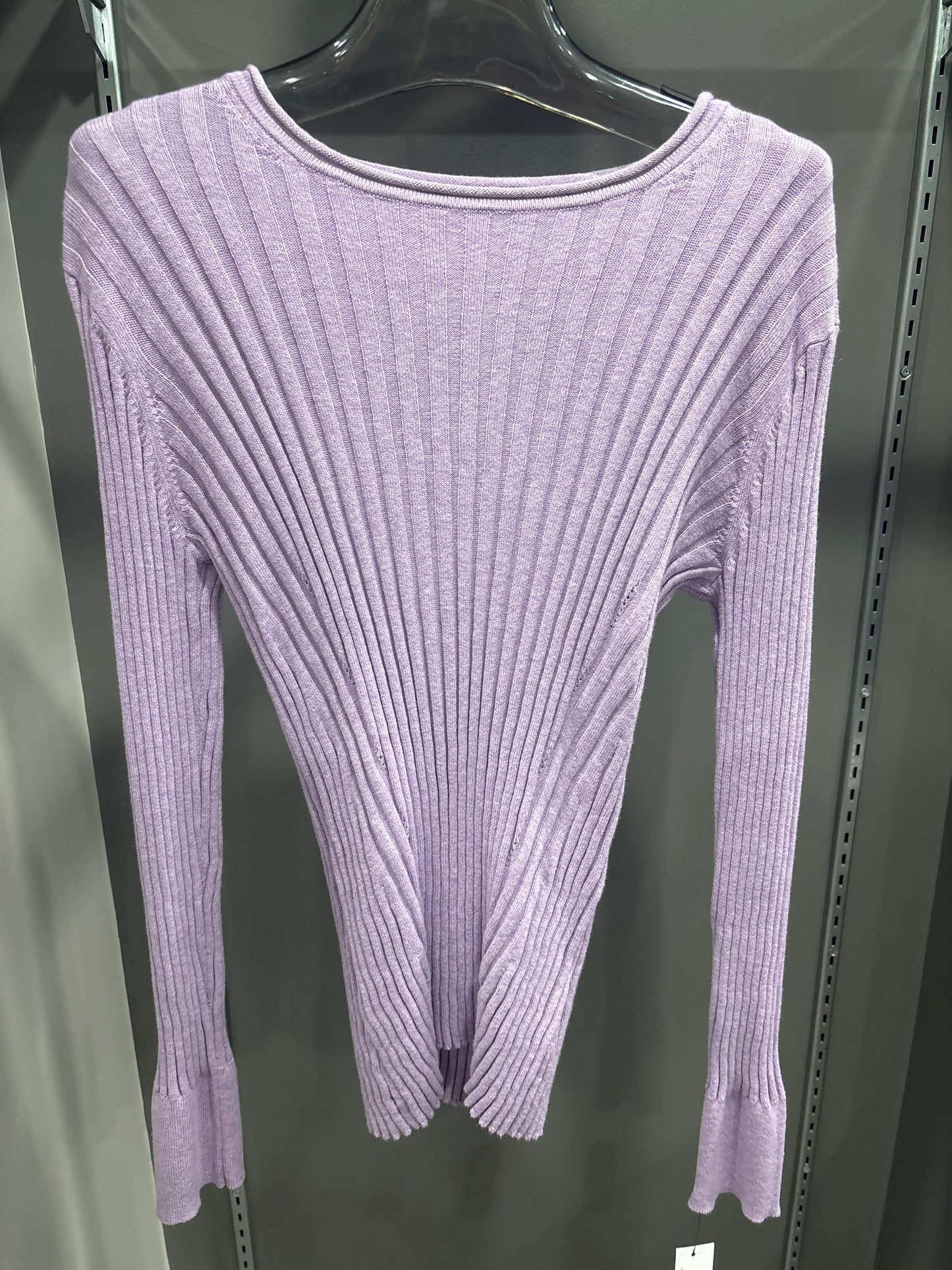 LAVENDULA RIBBED CREWNECK SWEATER