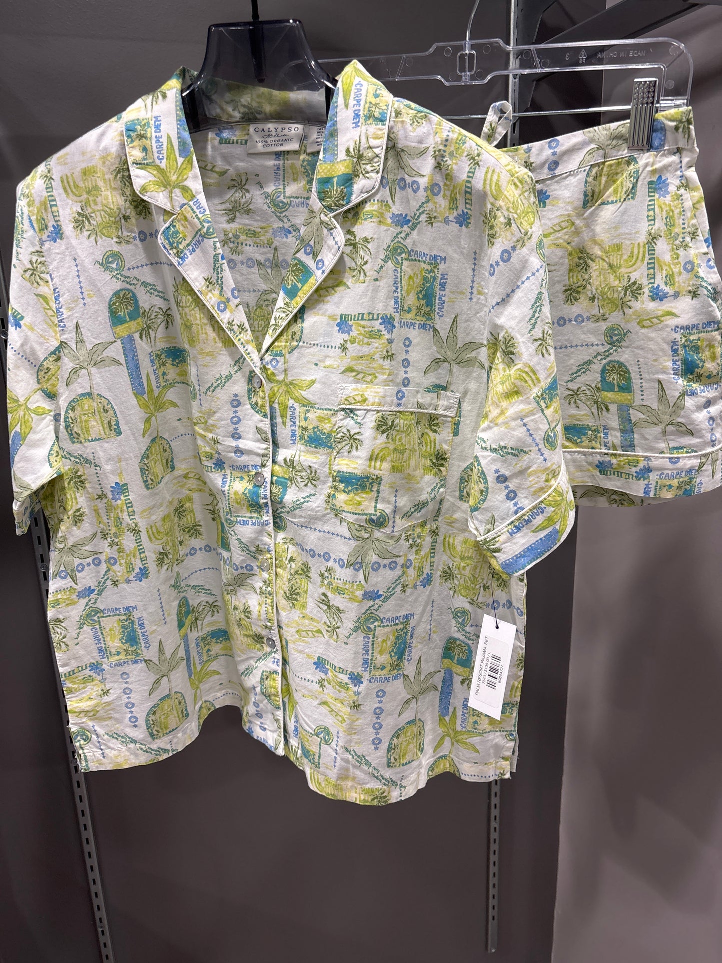 PALM RESORT PAJAMA SET