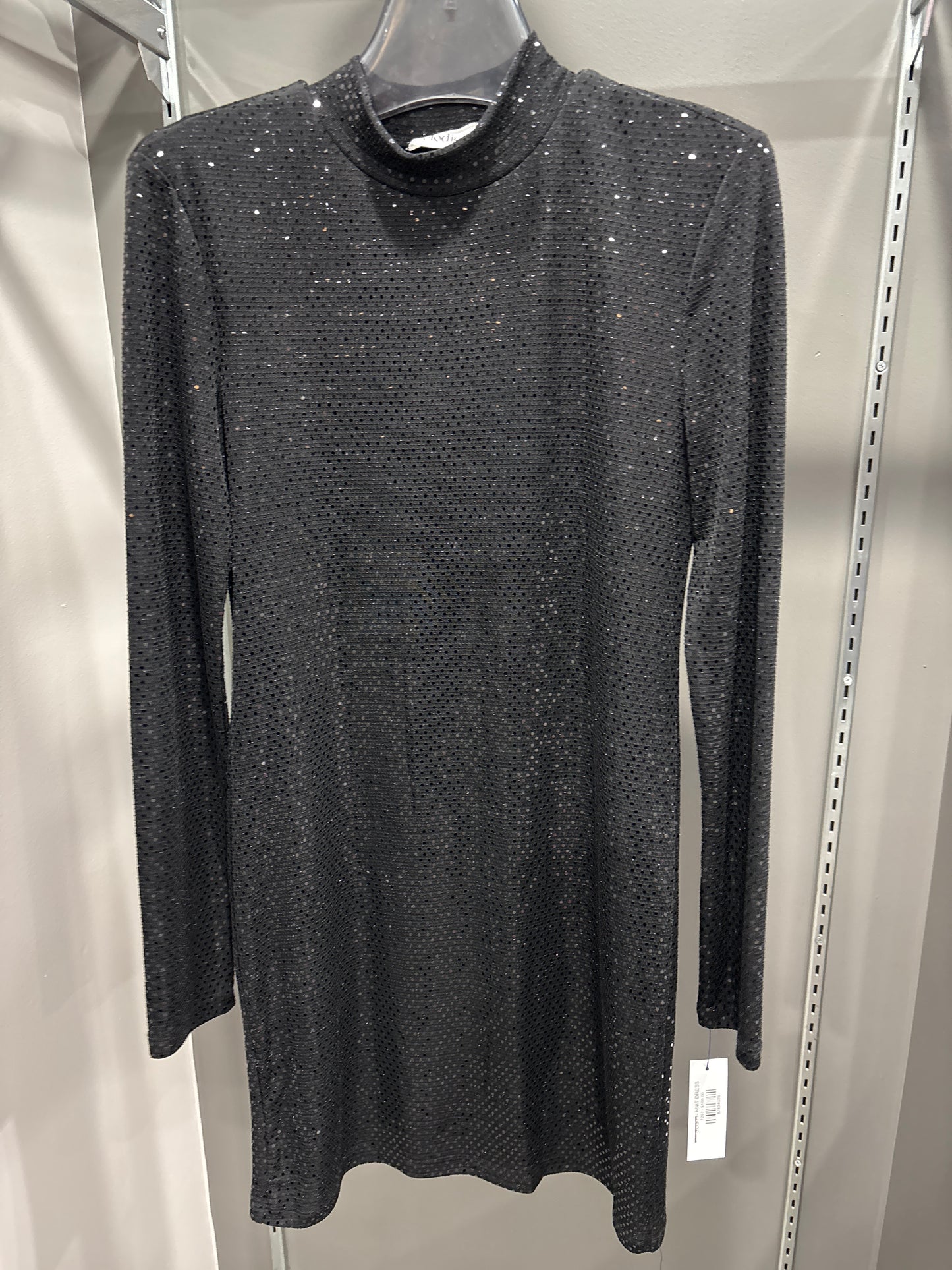 SEQUIN KNIT DRESS