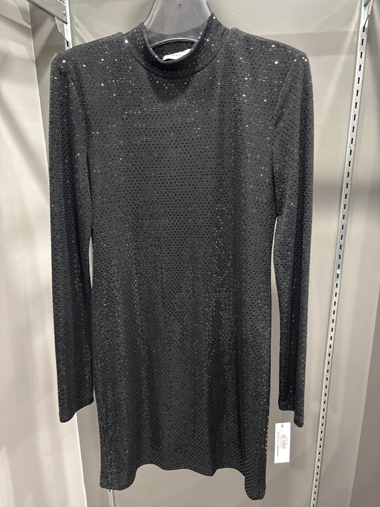 SEQUIN KNIT DRESS