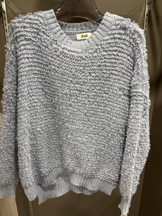 OPEN KNIT SWEATER