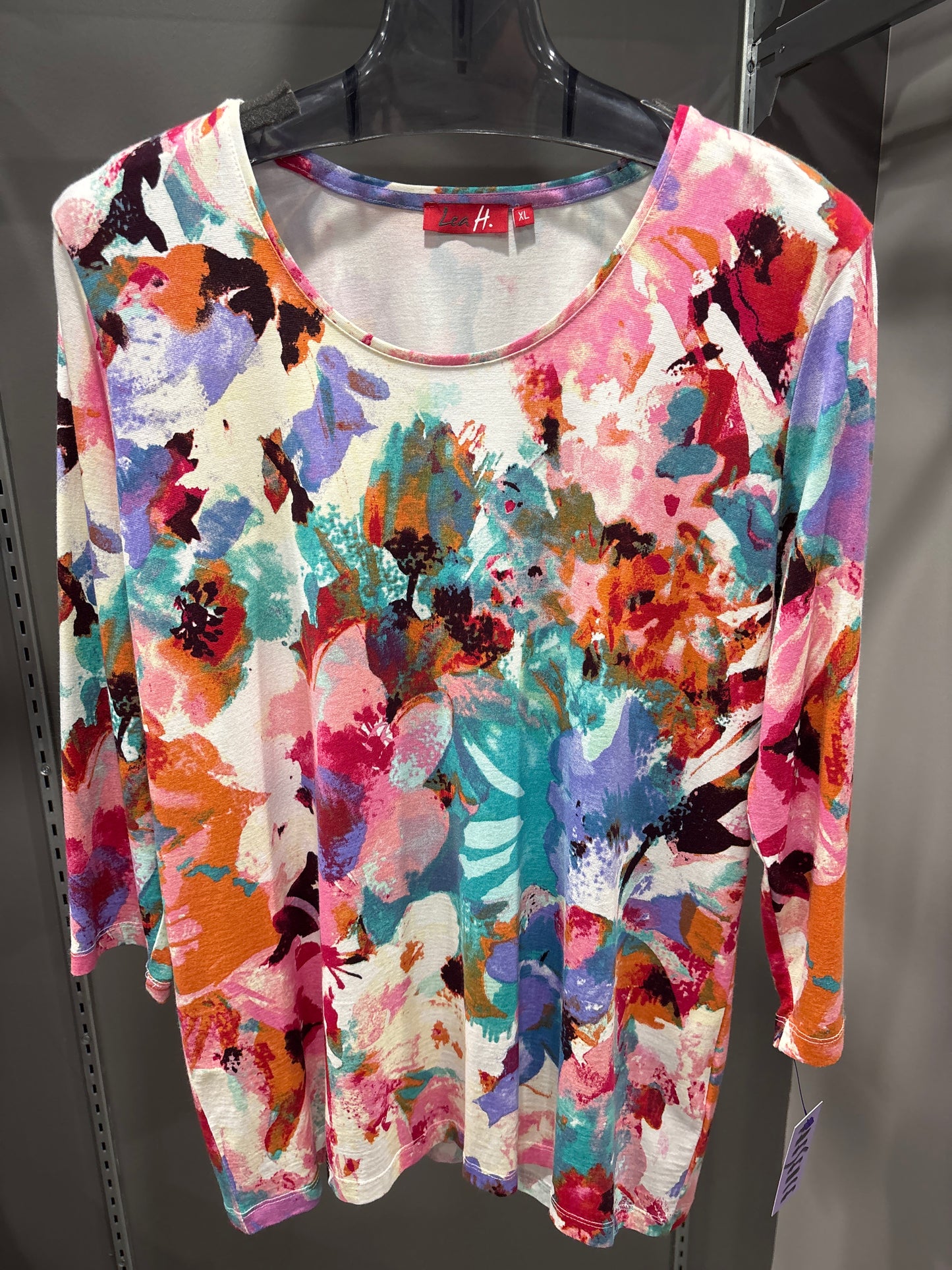 FLORAL PAINT TOP