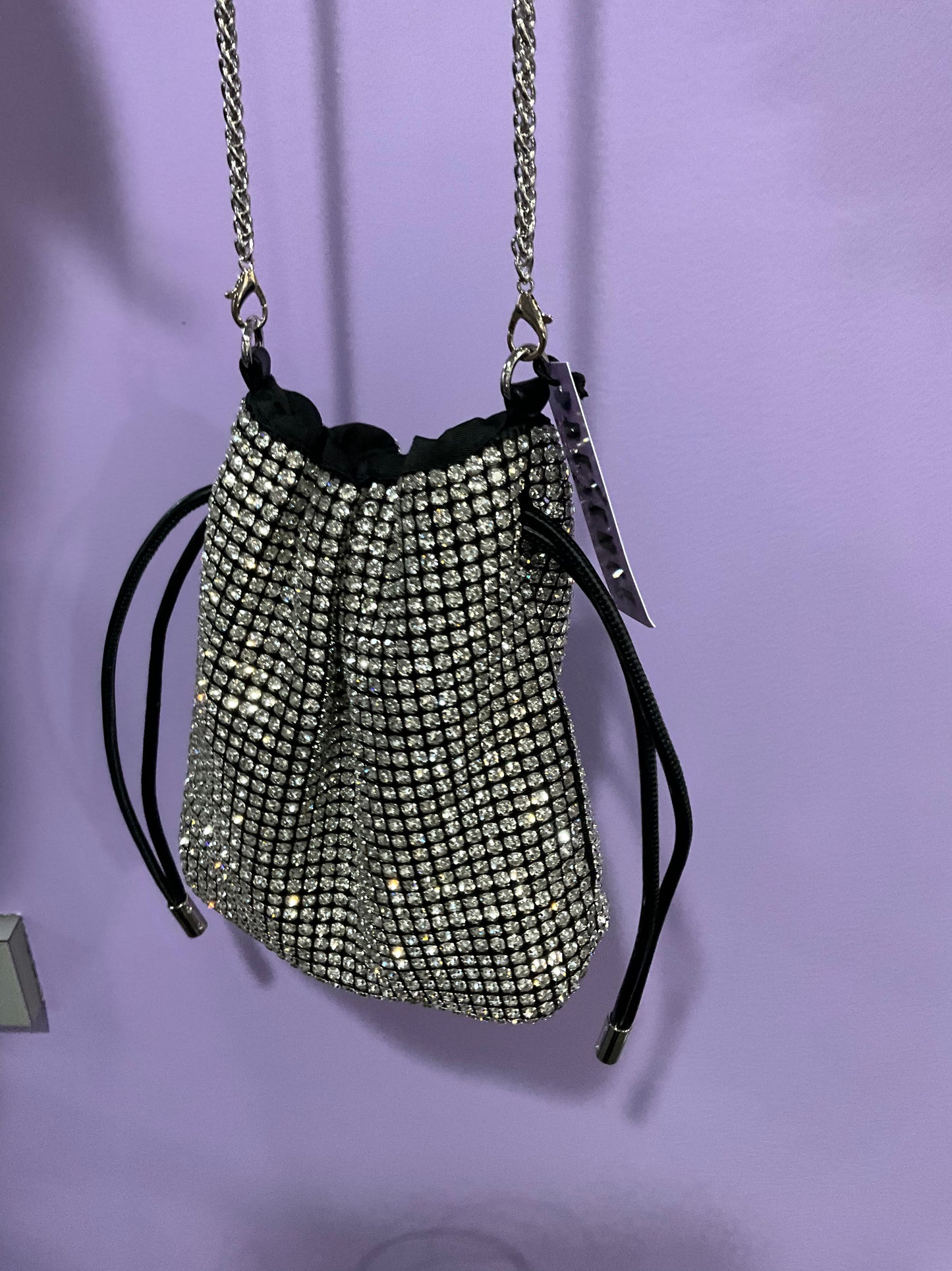SWAROVSKI CRYSTAL CROSSBODY BAG