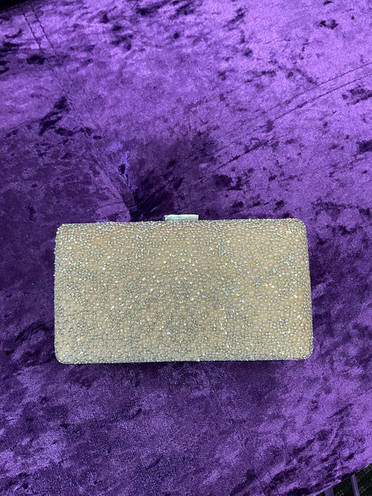BLUSH PEARL AND CRYSTAL HANDBAG