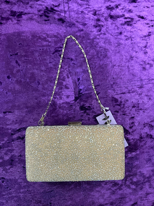 BLUSH PEARL AND CRYSTAL HANDBAG