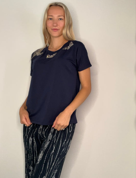 BUTTERFLY CRYSTAL TOP