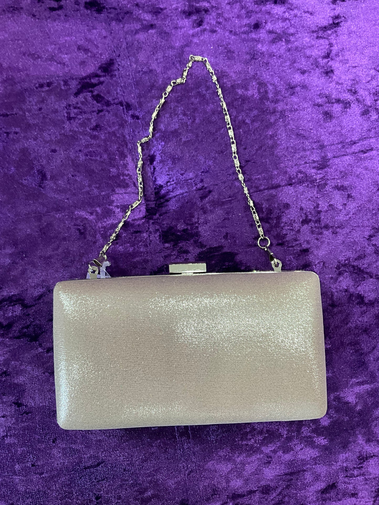 BLUSH PEARL AND CRYSTAL HANDBAG