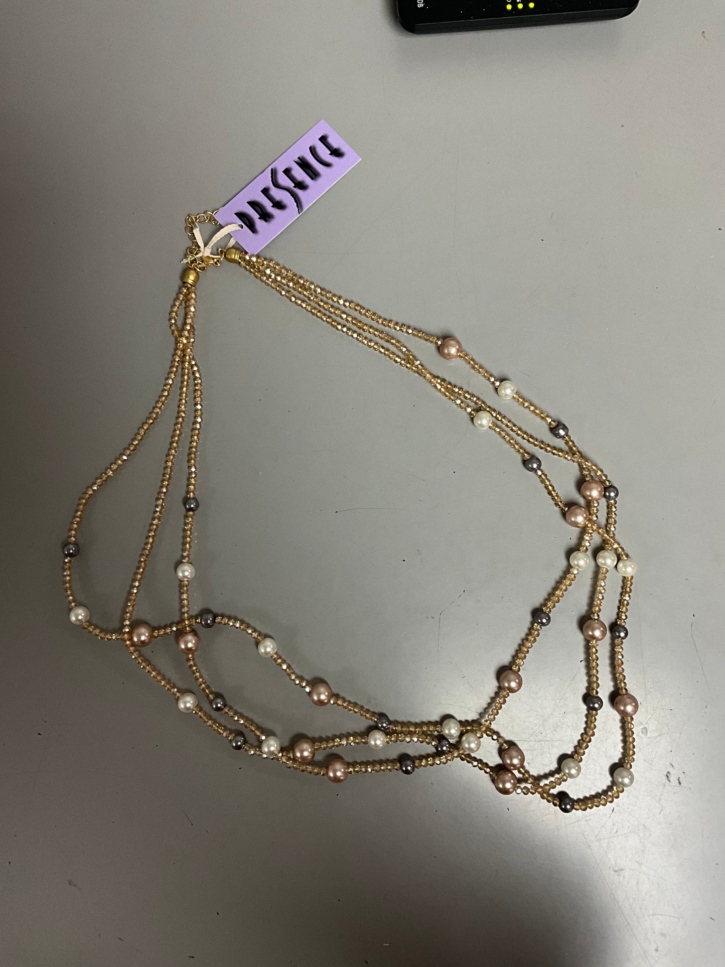 SWAROVSKI CRYSTAL PEARL NECKLACE