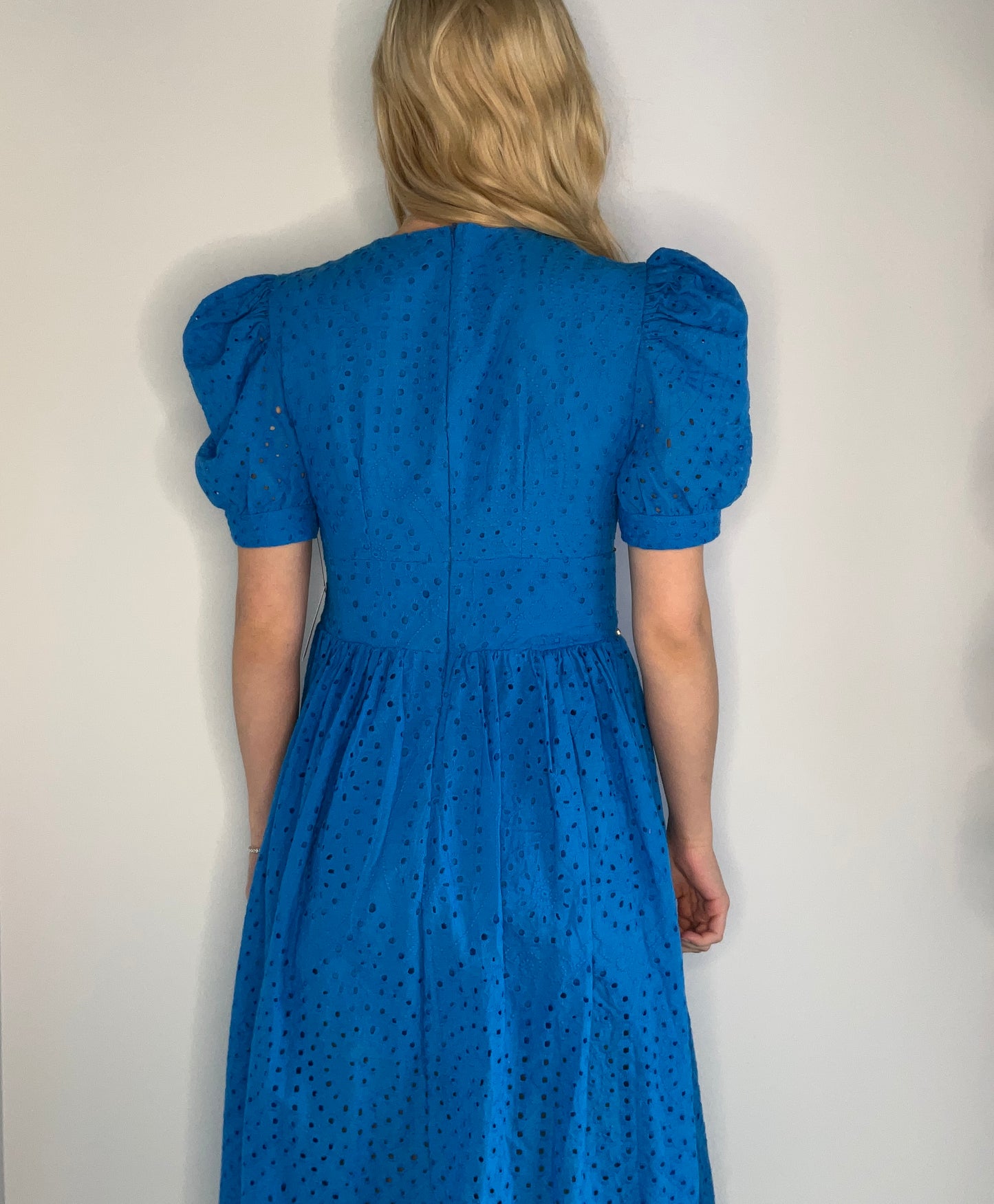 CRYSTAL EYELETE SUNDRESS