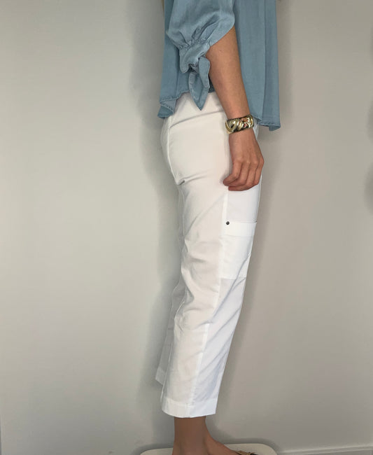 PULL ON CROPPED CARGO PANT