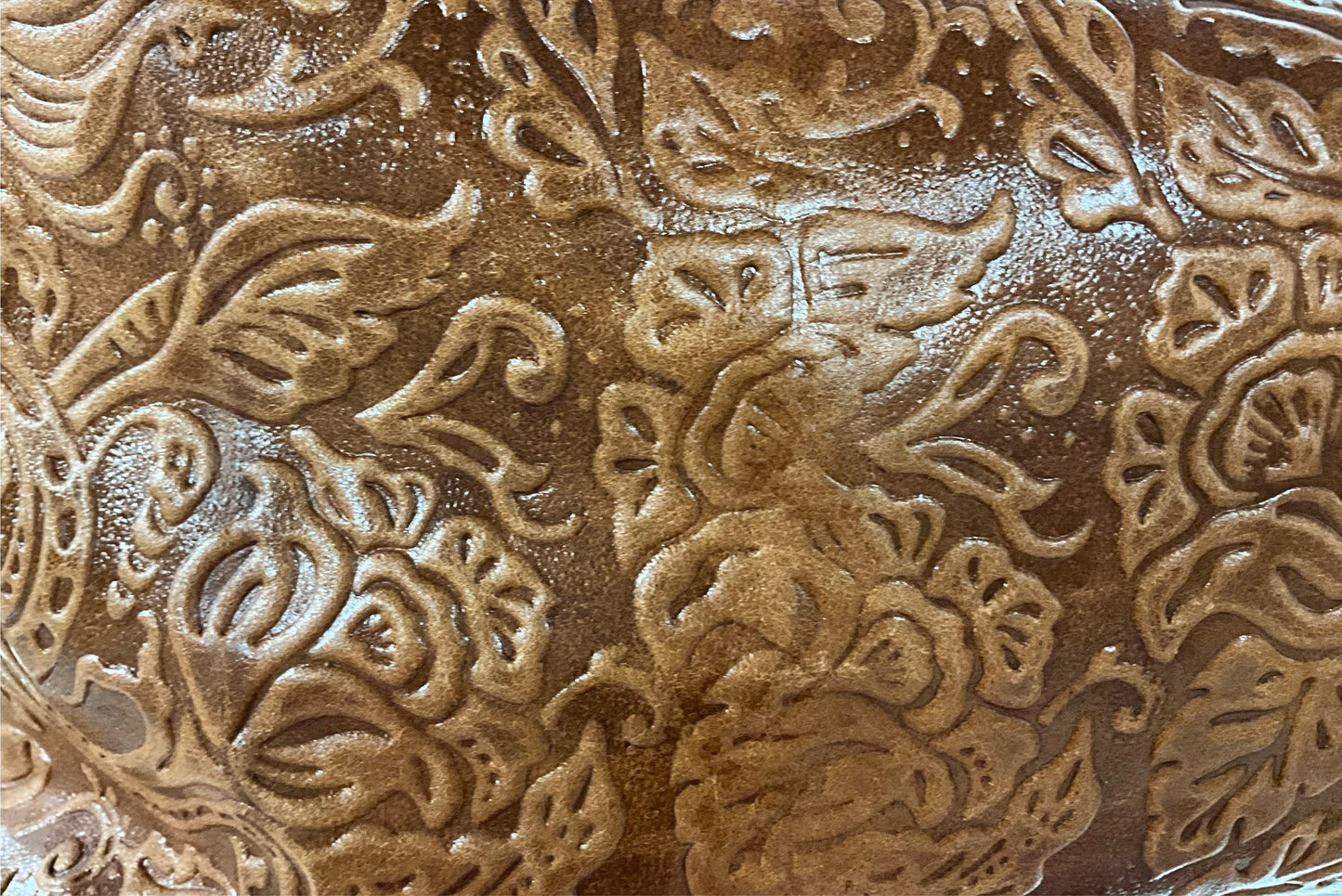 DAMASK LEATHER BAG