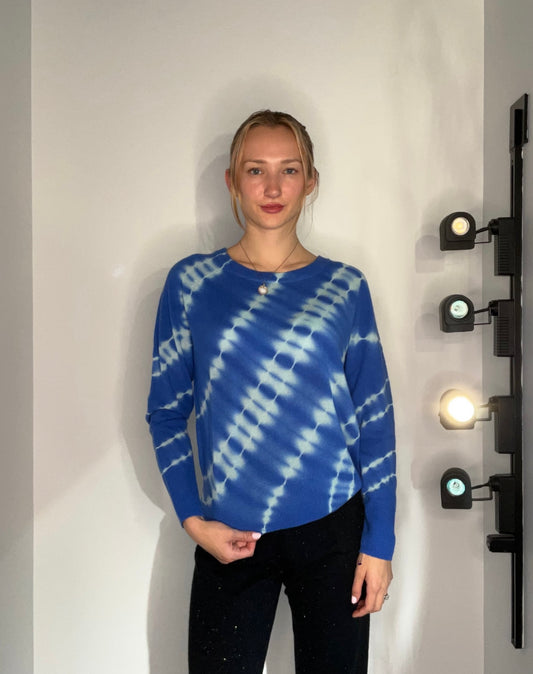 TIE DYE CASHMERE SWEATER