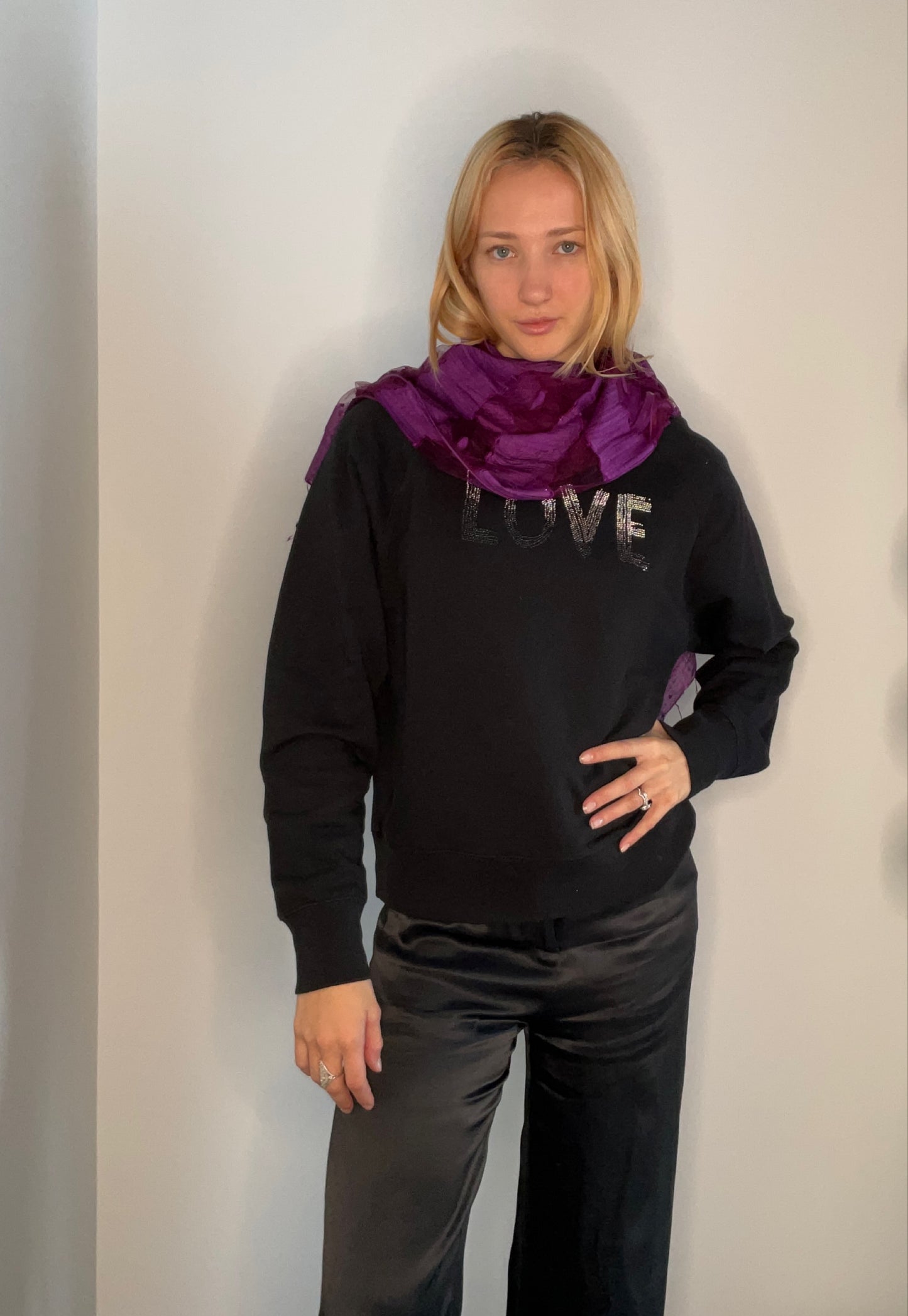 SILK WORM SCARF