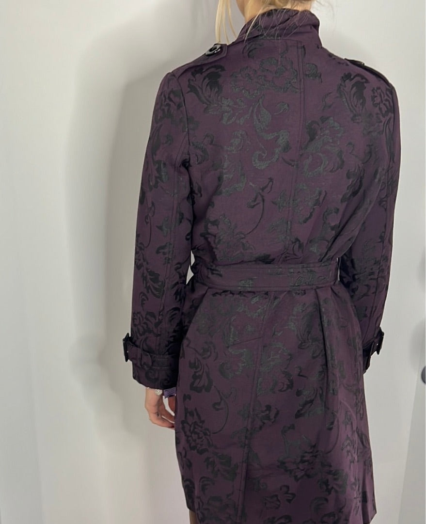 BROCADE TRENCHCOAT