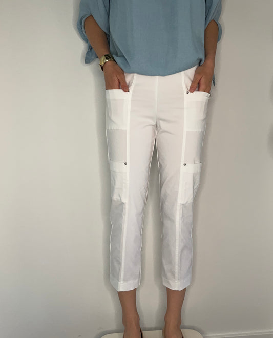 PULL ON CROPPED CARGO PANT