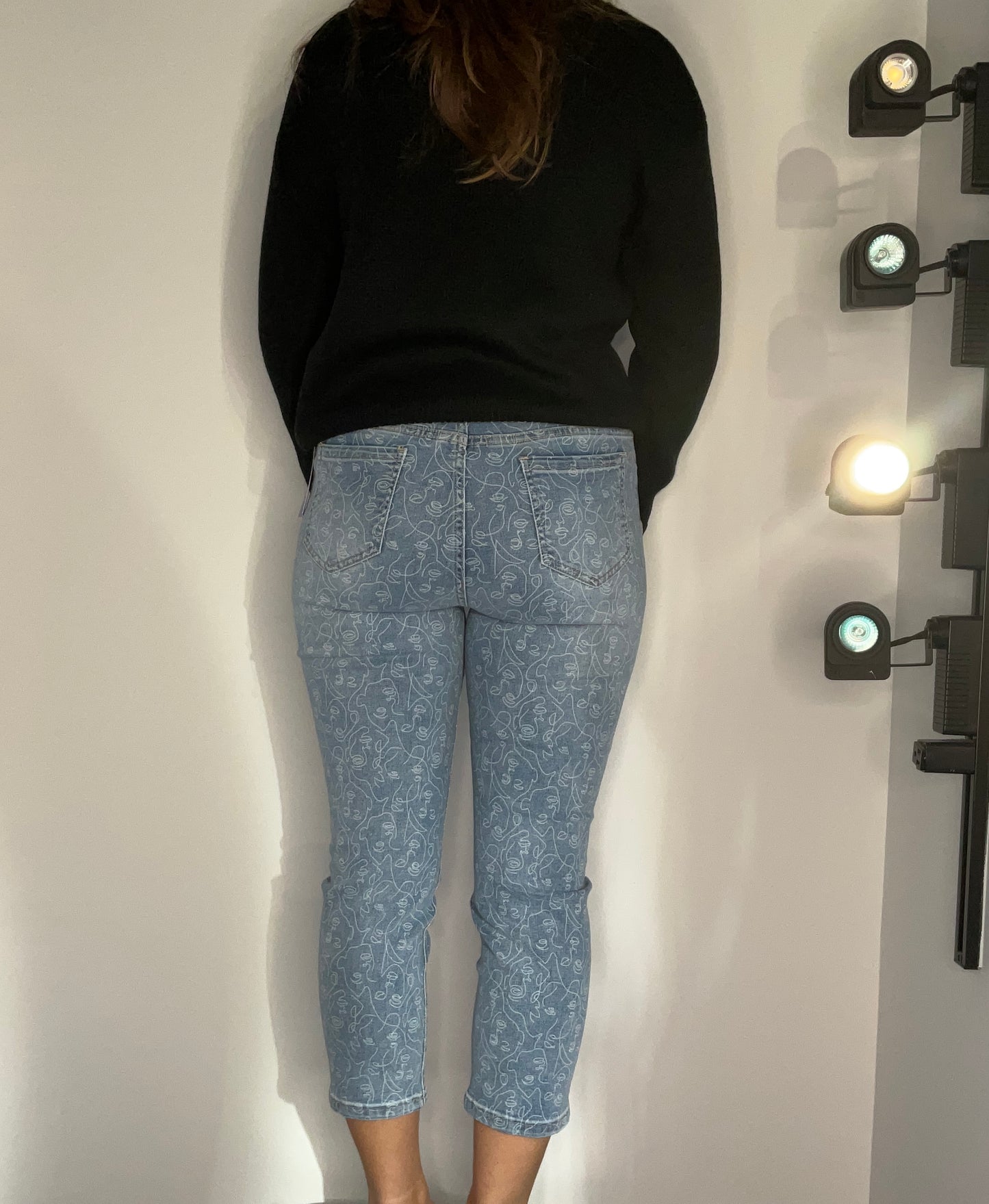 CROPPED FACE JEAN
