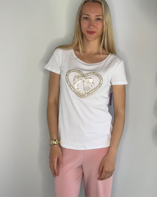 HEART IN PARIS CRYSTAL TOP