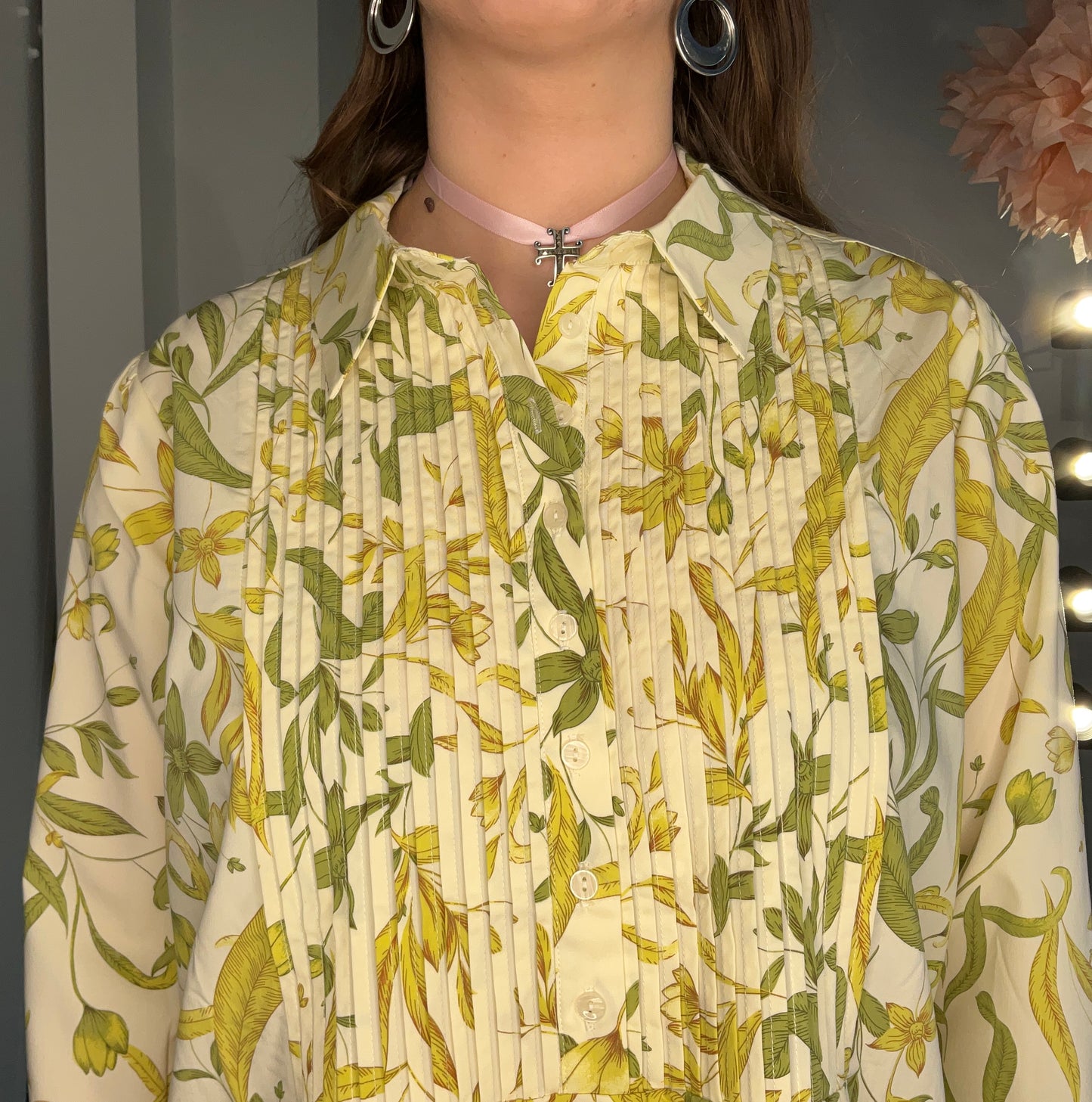LIMESTONE GARDEN BLOUSE
